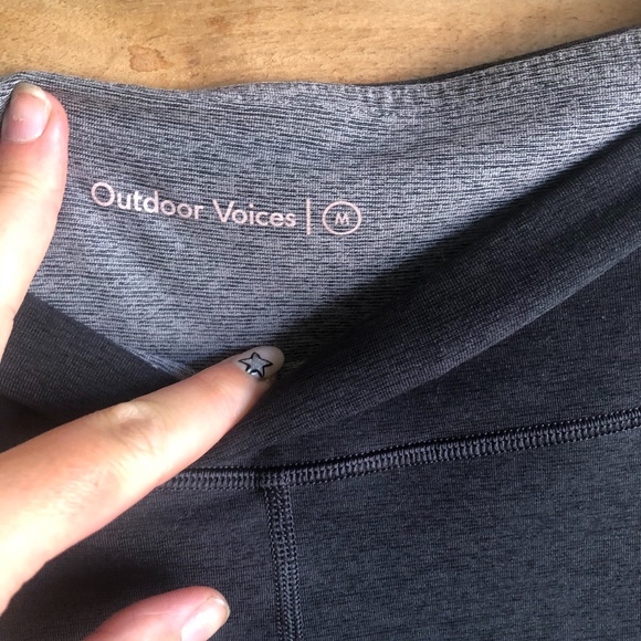 OUTDOOR VOICES LEGGINGS MEDIUM NEW - Picture 3 of 3